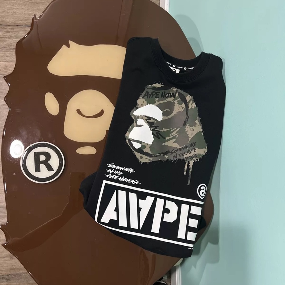 Aape by Bathing Ape Bape sweatshirt size S